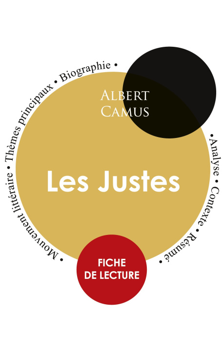 Knjiga Fiche de lecture Les Justes de Albert Camus (Étude intégrale) Camus