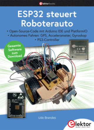Carte ESP32 steuert Roboterauto 