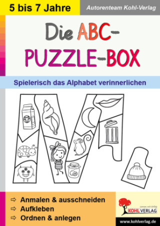 Könyv Die ABC-Puzzle-Box Autorenteam Kohl-Verlag