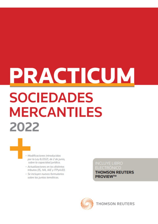 Knjiga Practicum sociedades marcantiles 2022 