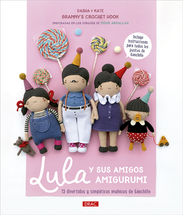 Kniha Lula y sus amigos amigurumi 