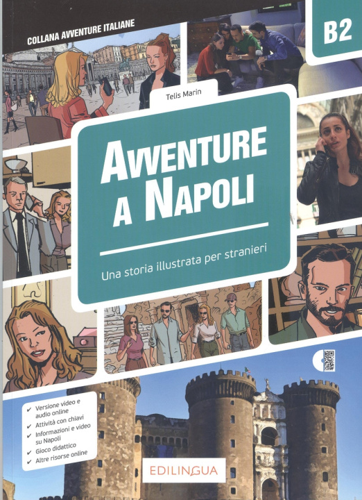 Könyv Avventure italiane. Storie illustrate per stranieri Telis Marin