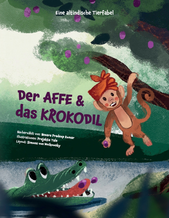 Knjiga Affe und das Krokodil Nesara Pradeep Kumar