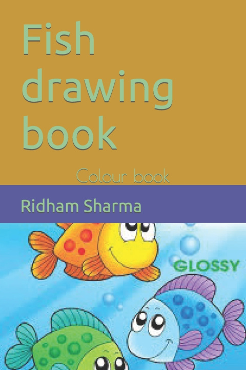 Knjiga Fish drawing book Ridham Sharma