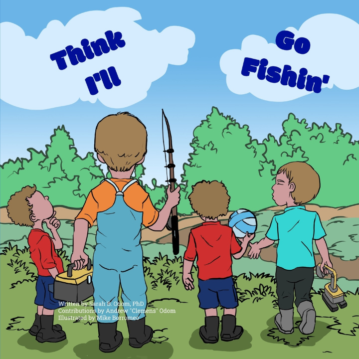 Buch Think I'll Go Fishin' Odom