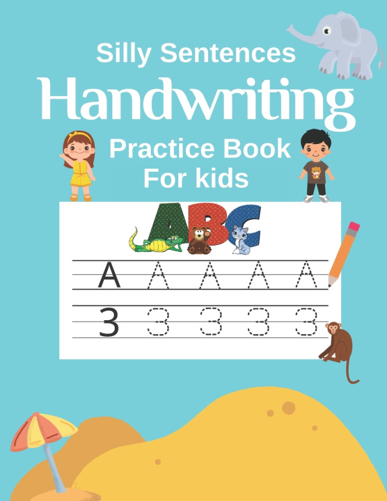Buch Handwriting Practice Book for Kids (Silly Sentences) Lina An