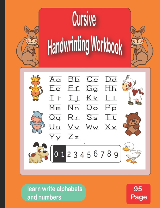 Knjiga Cursive Handwriting WorkBook Adam Malcolm