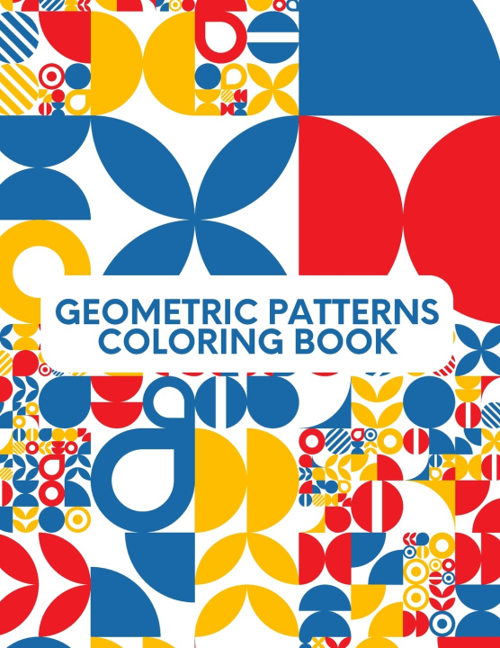 Knjiga Geometric Patterns Coloring Book Mood4life