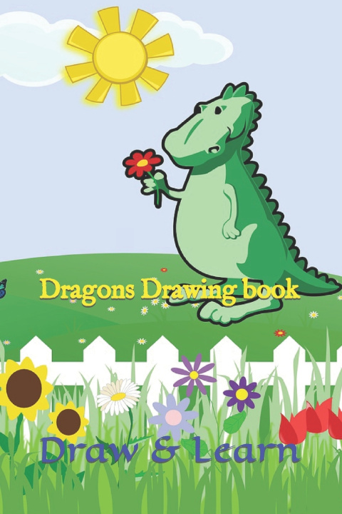Knjiga Dragons Drawing book Yash Sharma