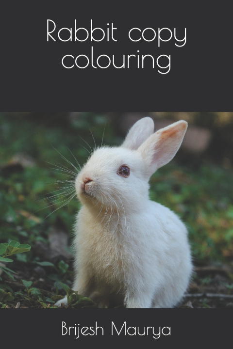 Knjiga Rabbit copy colouring Brijesh Maurya
