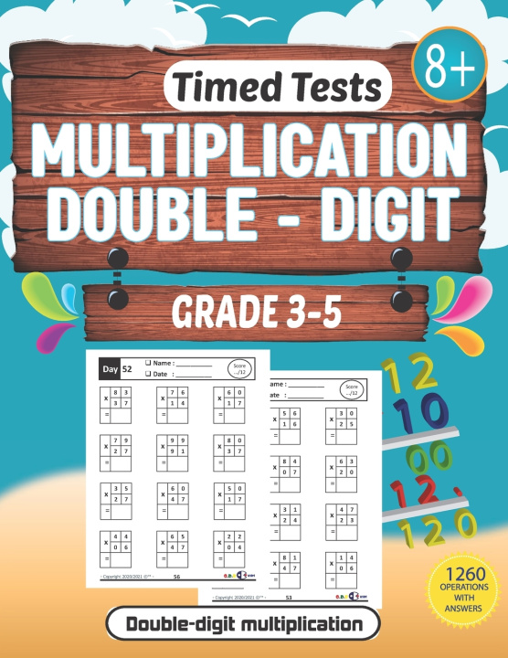 Knjiga Double-digit timed tests Adame Printing