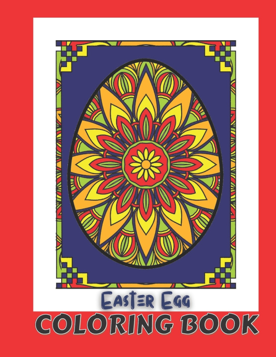 Knjiga Easter Egg Coloring Book Crearte Press