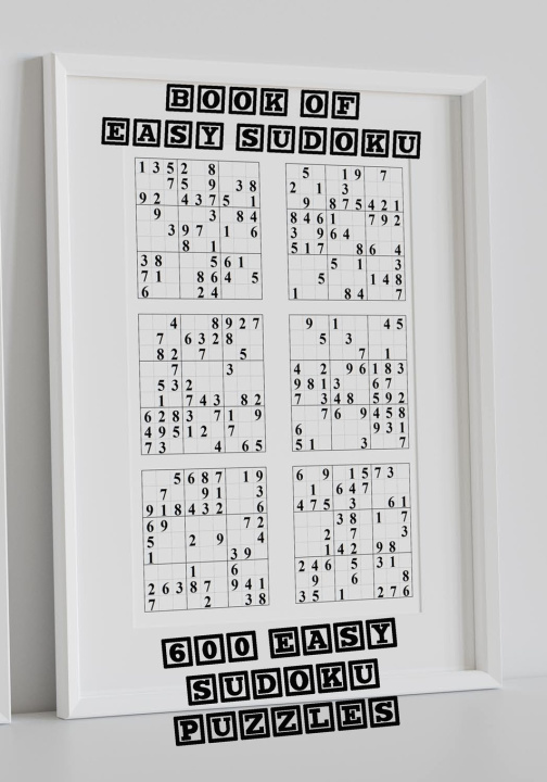 Βιβλίο 600 Easy Sudoku Puzzles Lauryn Hildebrand
