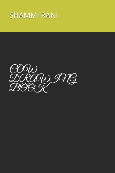 Βιβλίο cow drawing book Shammi Rani