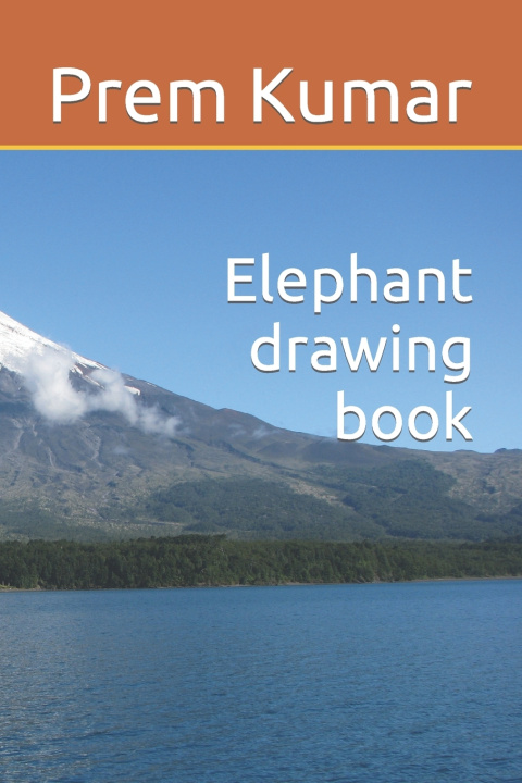 Boek Elephant drawing book Prem Kumar