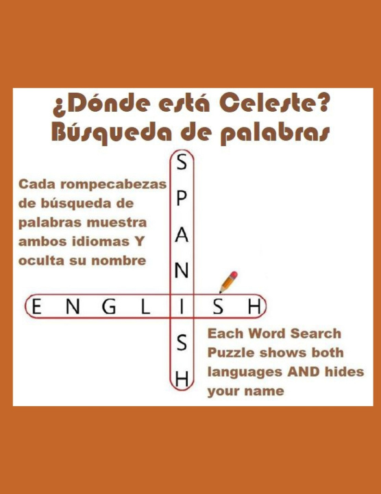 Buch ?Donde esta Celeste? Busqueda de palabras (Where Is Celeste? Word Search) Joel McPherson