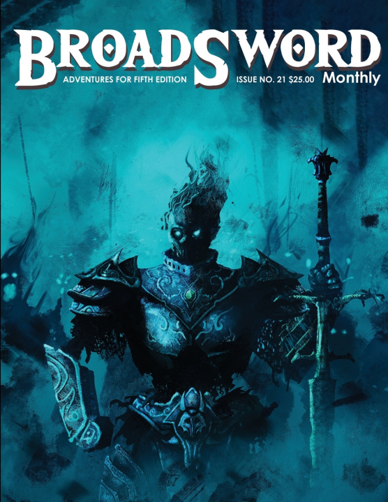 Knjiga BroadSword Monthly #21 Scott Craig