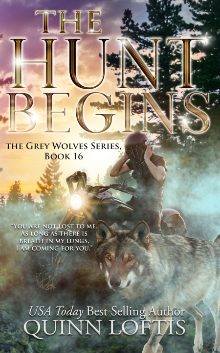 Knjiga Hunt Begins Quinn Loftis