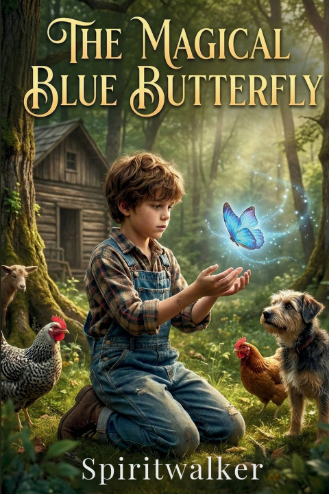 Knjiga Magical Blue Butterfly Spiritwalker Shikata