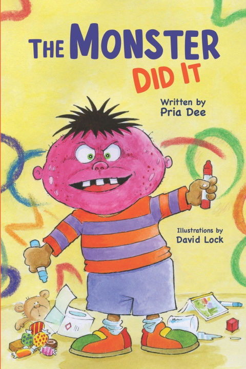Knjiga Monster Did it! Pria Dee
