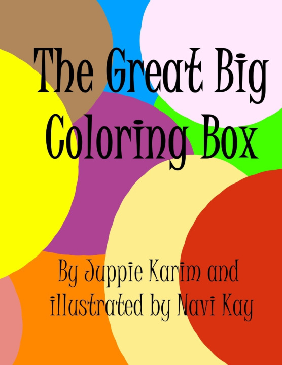 Knjiga Great Big Coloring Box Juppie Karim
