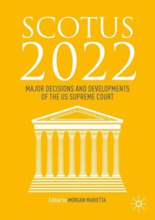 Książka SCOTUS 2022 Morgan Marietta