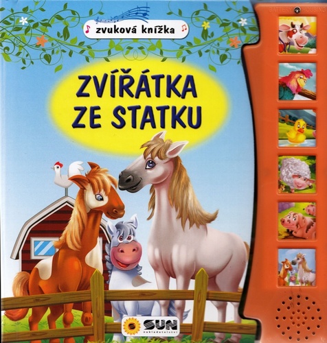 Book Zvířátka na statku zvuková knížka 