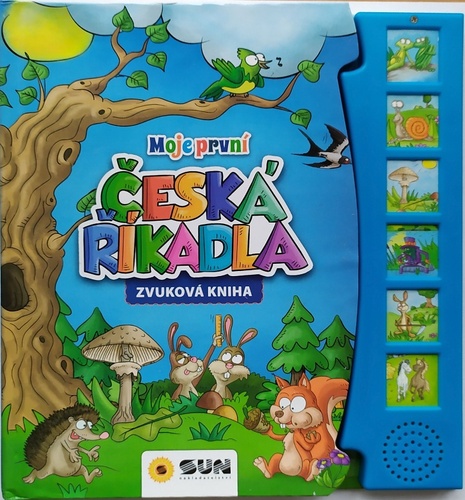 Book Moje první Česká říkadla zvuková kniha 