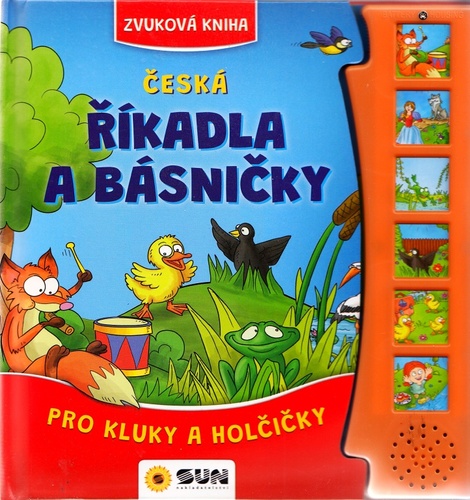 Книга Česká říkadla a básničky zvuková kniha 