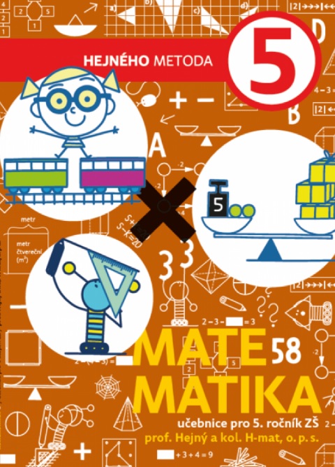 Kniha Matematika 5. ročník - učebnica (tehlová) Hejný