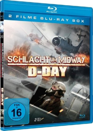 Video Schlacht um Midway / D-Day, 2 Blu-ray Lothar Emmerich