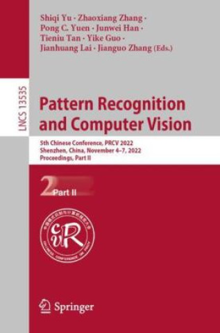 Knjiga Pattern Recognition and Computer Vision Shiqi Yu
