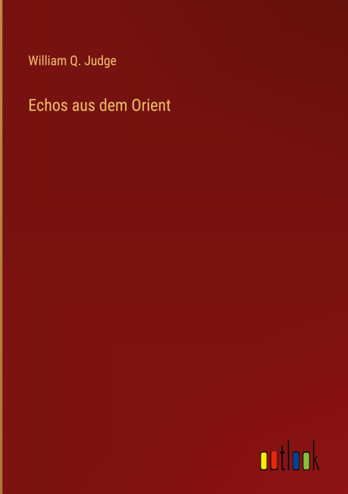 Kniha Echos aus dem Orient 