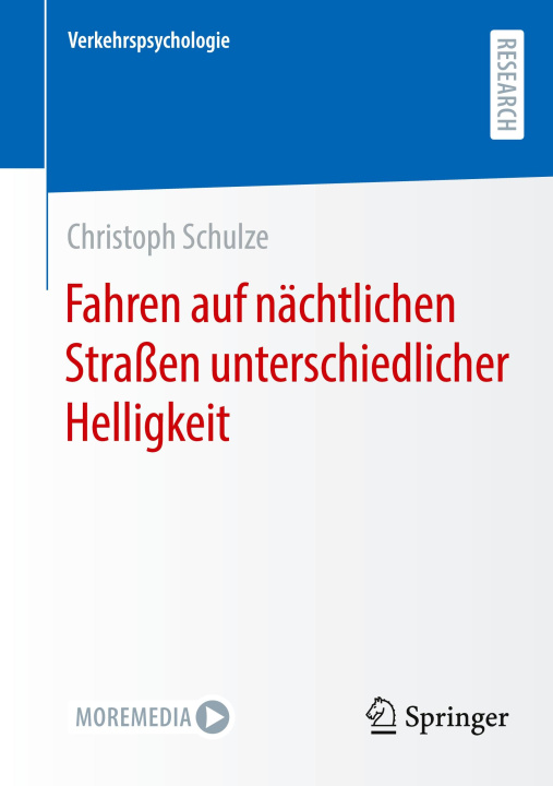 Buch Fahren auf nächtlichen Straßen unterschiedlicher Helligkeit Schulze