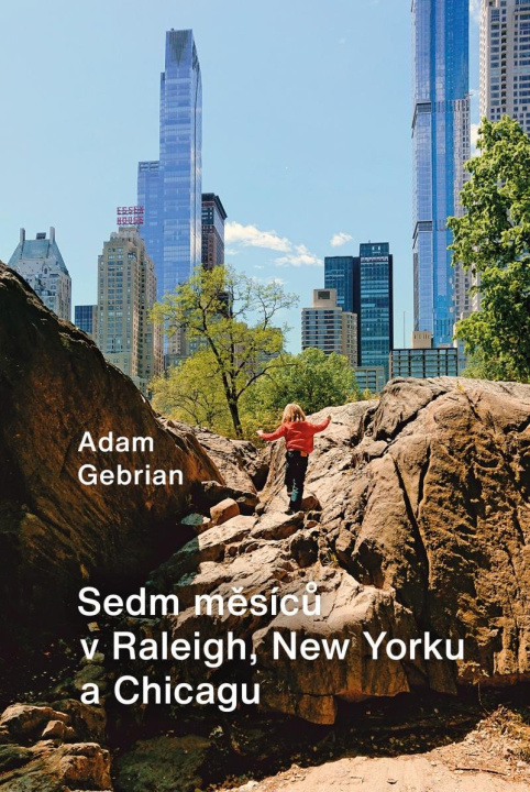 Kniha Sedm měsíců v Raleigh, New Yorku a Chicagu Adam Gebrian