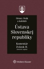 Kniha Ústava Slovenskej republiky Ján Svák