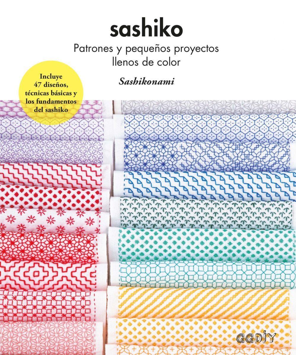 Kniha Sashiko Patrones y peque?os proyectos llenos de color 