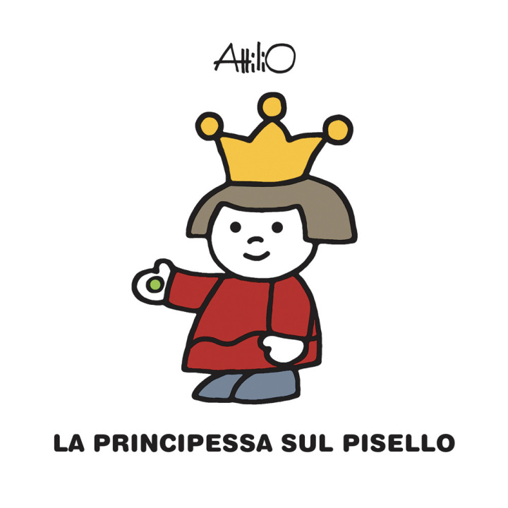 Kniha principessa sul pisello Attilio Cassinelli