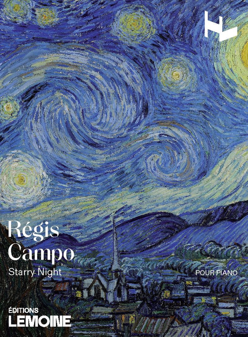 Tiskovina Starry Night --- Piano 