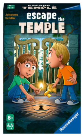 Játék Ravensburger 20963 - Escape the temple, Brettspiel für Kinder ab 8 Jahren, Familienspiel für Kinder und Erwachsene, Klassiker für 2-4 Spieler 