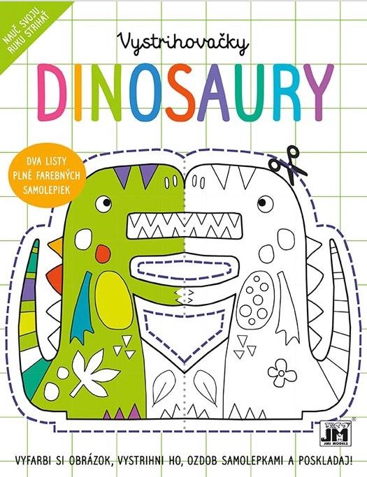 Book Vystrihovačky / Dinosaury 