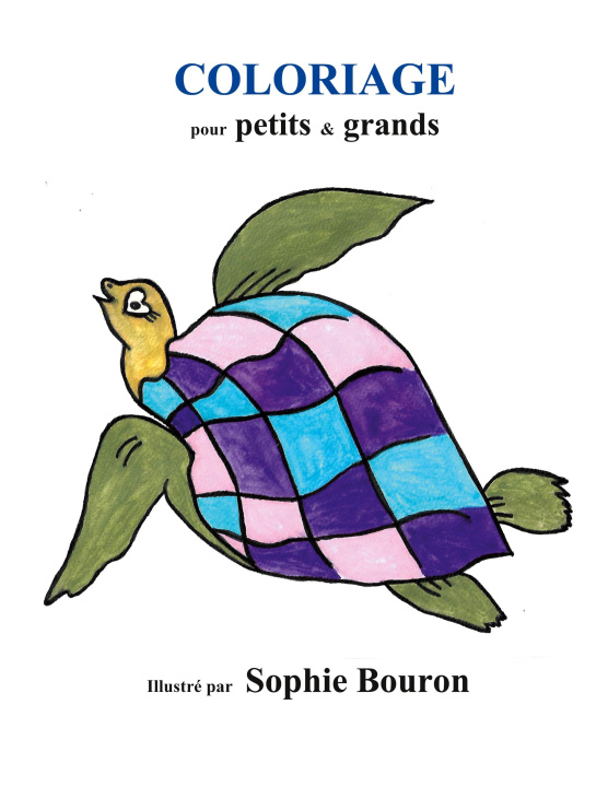 Knjiga COLORIAGE pour petits & grands 