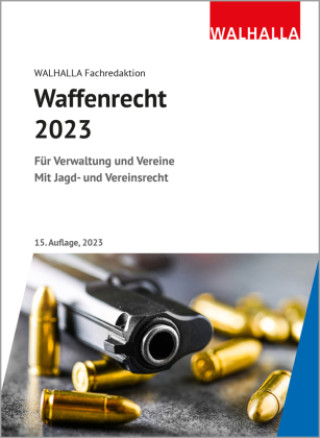 Kniha Waffenrecht 2023 