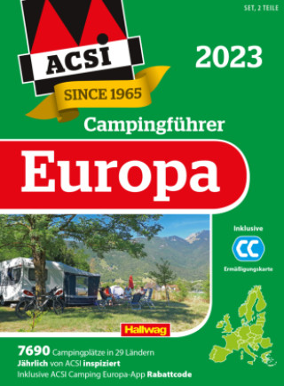 Kniha ACSI Campingführer Europa 2023 