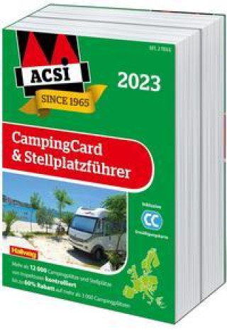 Kniha ACSI CampingCard & Stellplatzführer 2023 