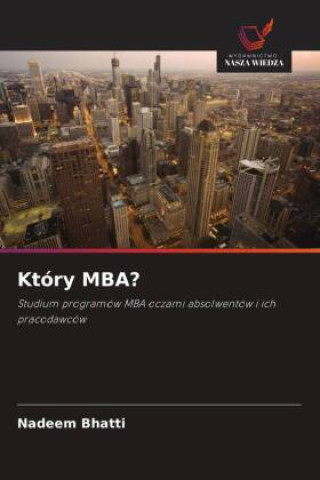 Knjiga Który MBA? Nadeem Bhatti