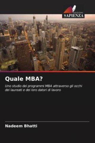 Book Quale MBA? Nadeem Bhatti