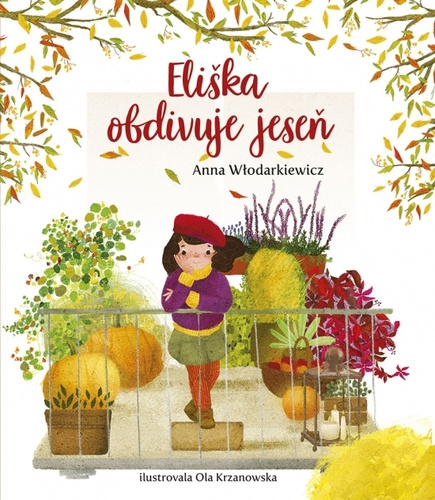 Book Eliška obdivuje jeseň Anna Wlodarkiewicz
