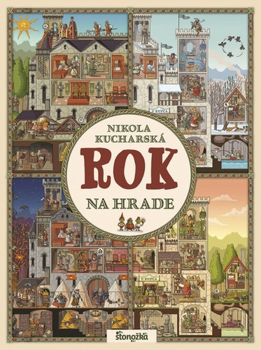 Книга Rok na hrade Nikola Kucharská