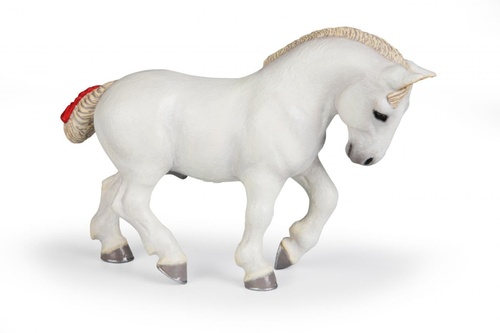 Game/Toy Kůň Percheron bílý 